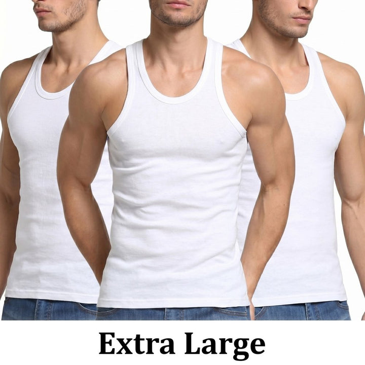 3 Sleeveless Vest - Extra Large (XL) Size