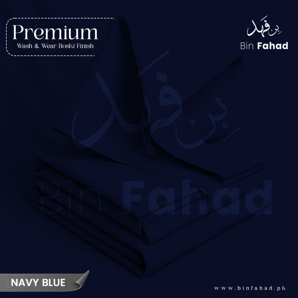 Boski Wash & Wear - Navy Blue