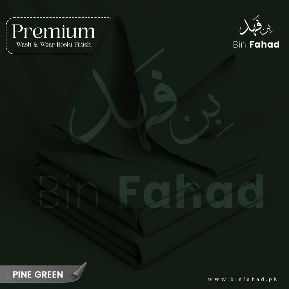 Boski Wash & Wear - Pine Green