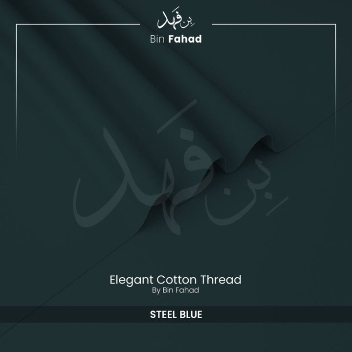 Premium Cotton - Steel Blue